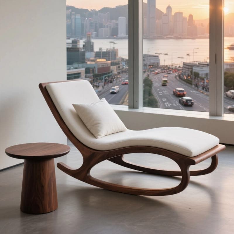 Wooden Rocking Chair