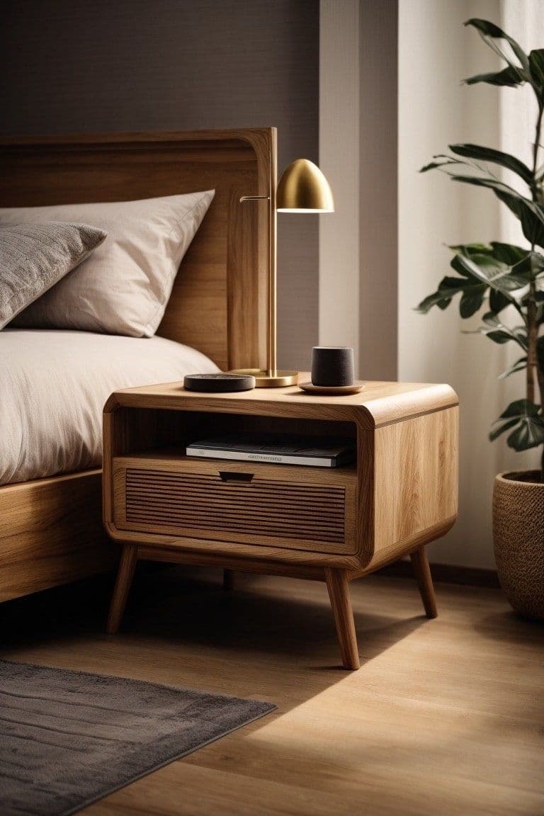 Oak Nightstand