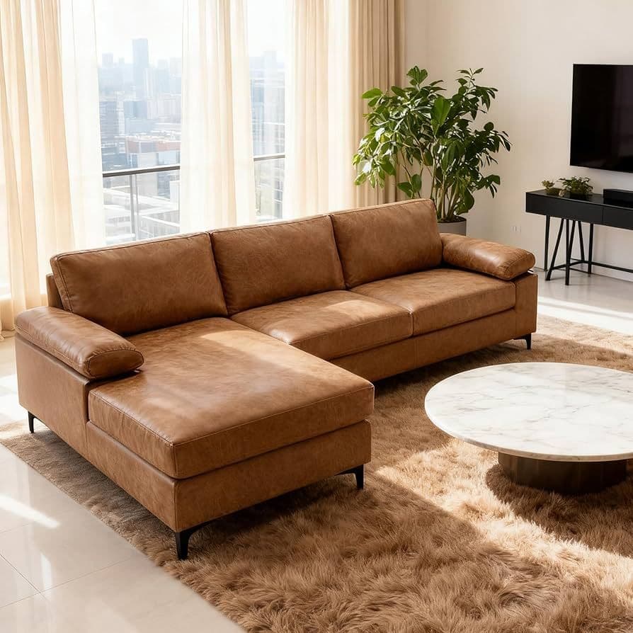 Leather Sectional Sofa