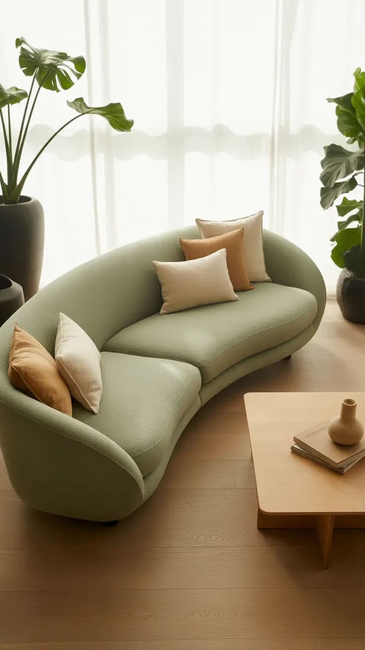 Modern Linen Sofa